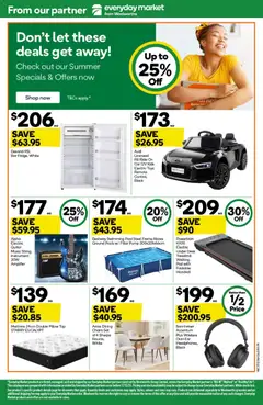 Preview of Weekly catalogue Woolworths FNQ 17/12 - valid from 17.12.2025 | Page: 53 | Products: Desk, Amplifier, Mattress, Pillow