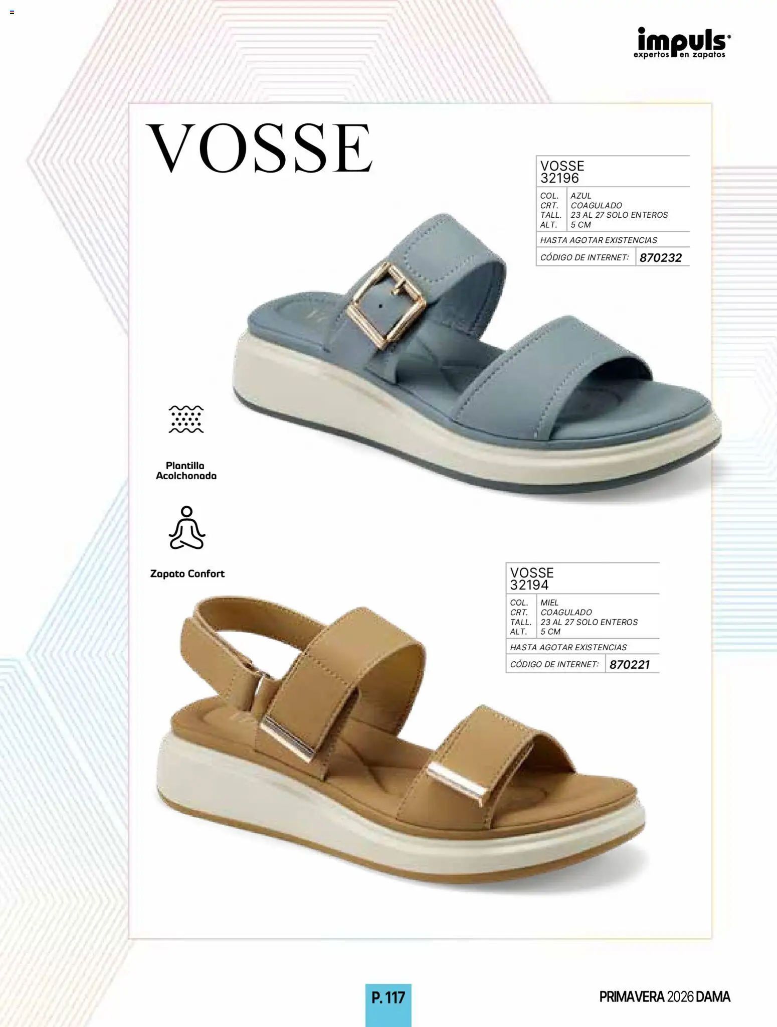 Nuevas ofertas de Impuls válidas en toda la República Mexicana desde el 01.01.2026. ¡Encuentra las mejores ofertas en Impuls catálogo Primavera! | Página: 119 | Productos: Zapatos