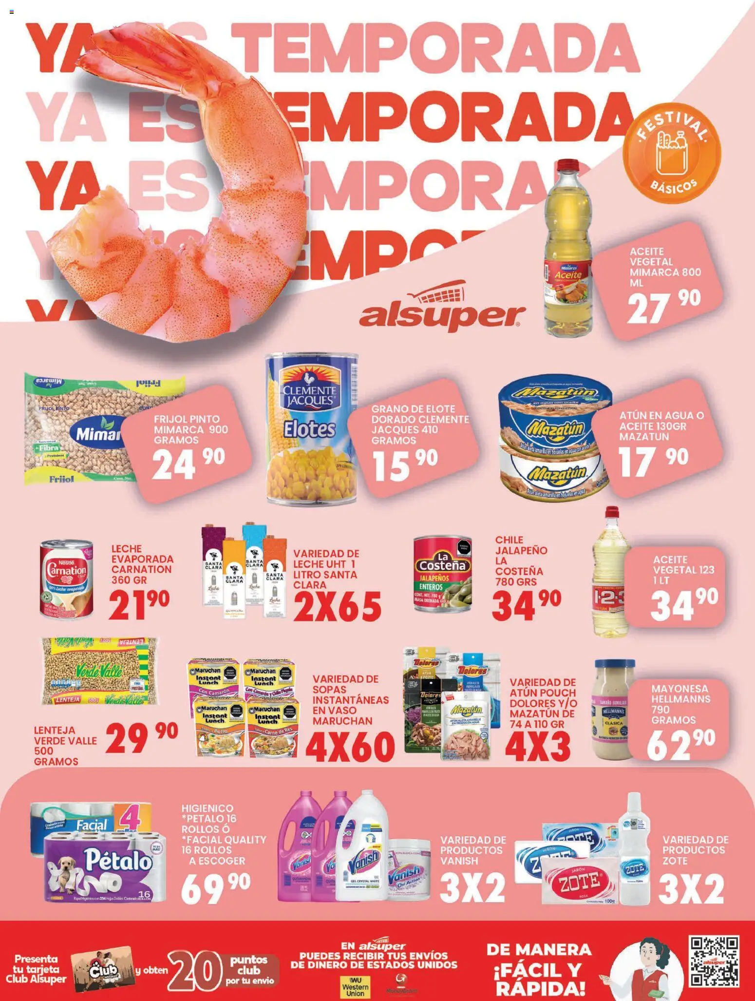 Nuevas ofertas de Alsuper válidas en toda la República Mexicana desde el 03.03.2026. ¡Encuentra las mejores ofertas en Alsuper folleto! | Página: 8 | Productos: Pollo, Res, Papel higiénico, Jabón