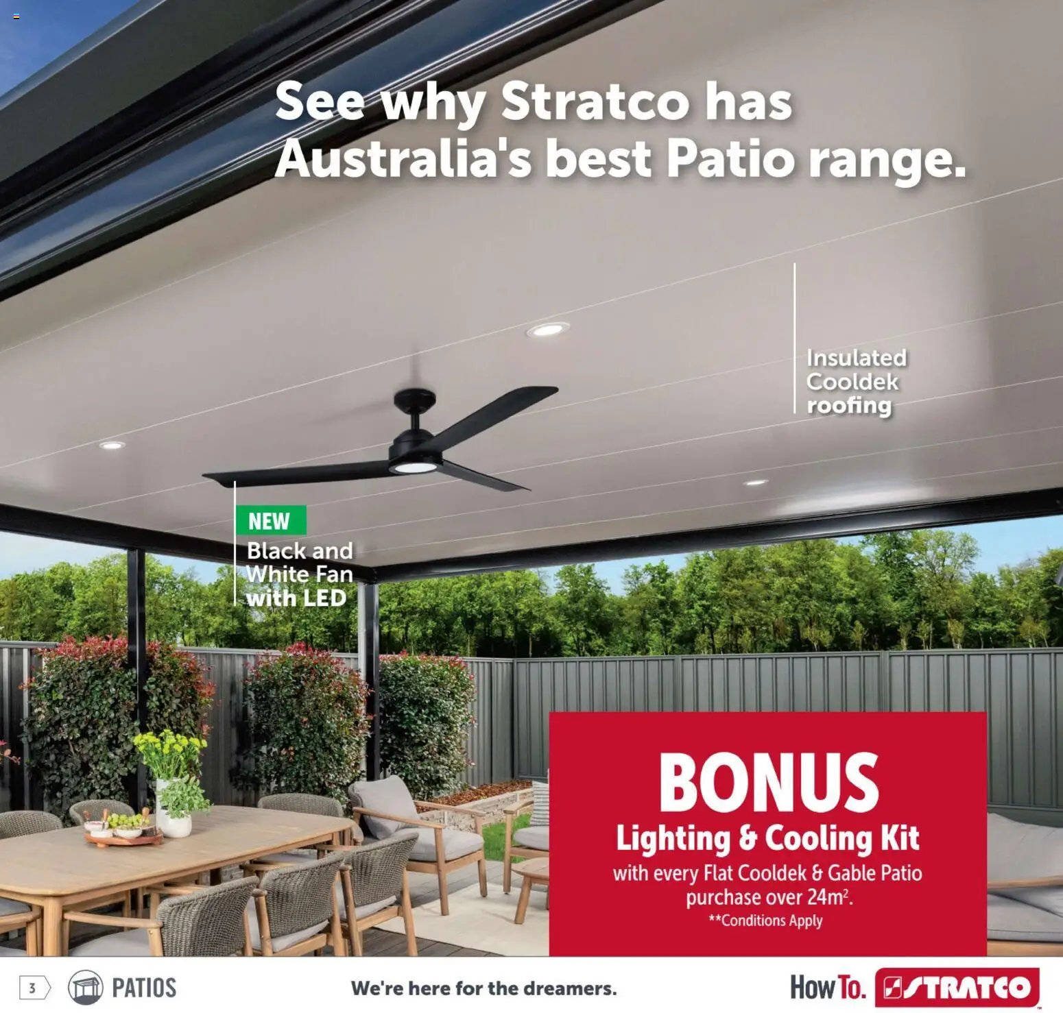 Stratco catalogue - valid from 23.01.2026 | Page: 3 | Products: Fan