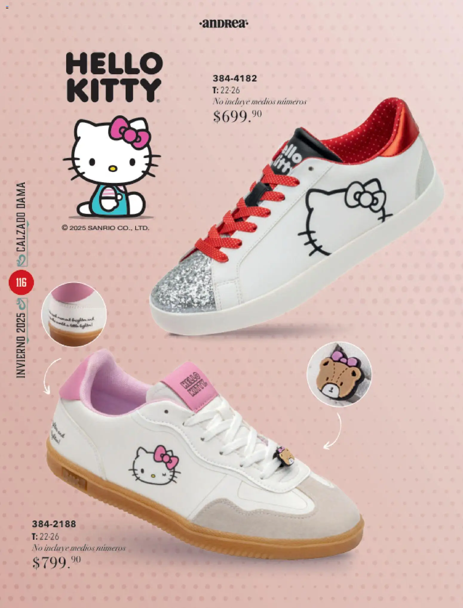 Nuevas ofertas de Andrea válidas en toda la República Mexicana desde el 26.11.2025. ¡Encuentra las mejores ofertas en Andrea catálogo Invierno! | Página: 116