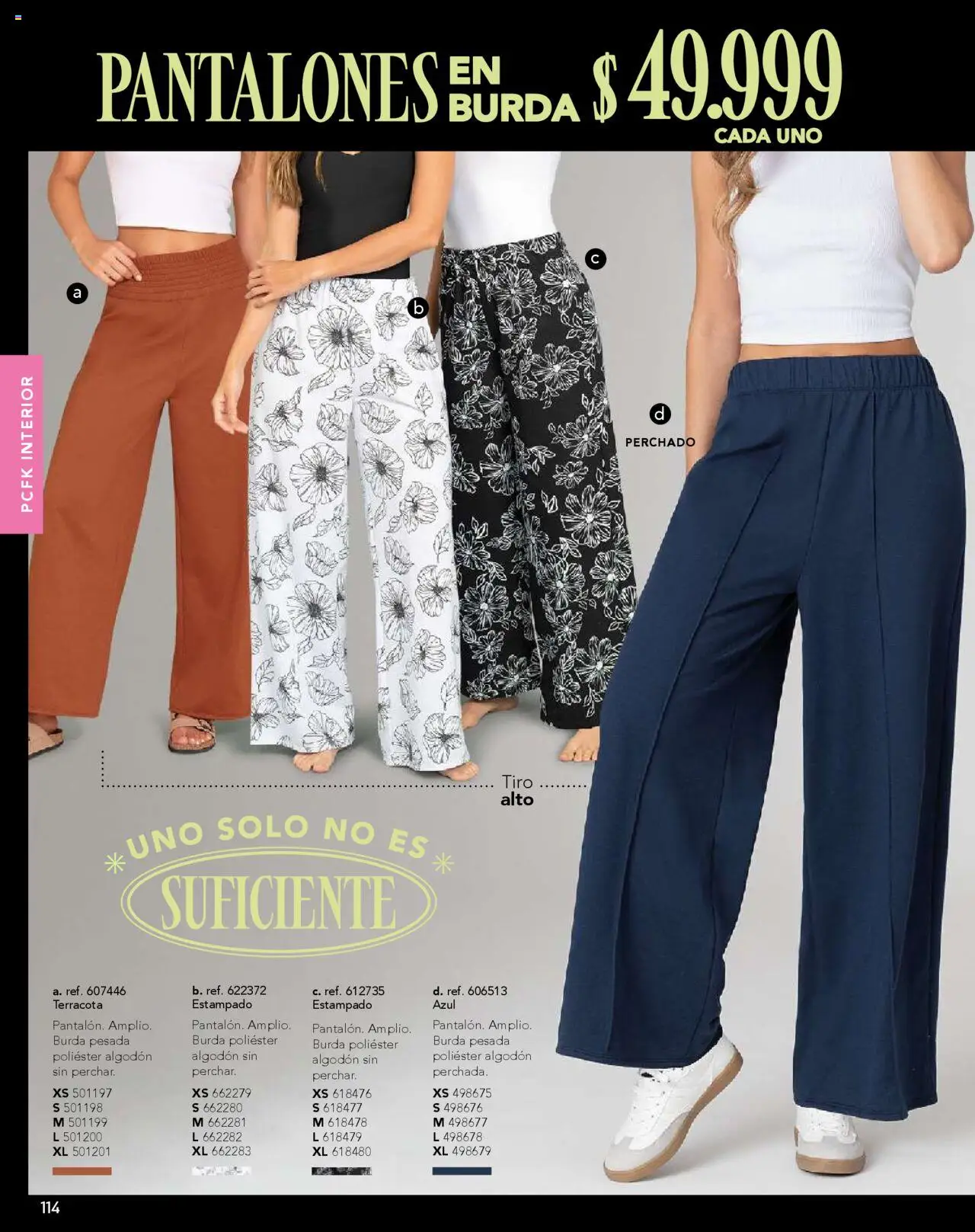 Pacifika revista - valida desde el 01.08.2025 | Página: 123 | Productos: Algodón, Pantalones