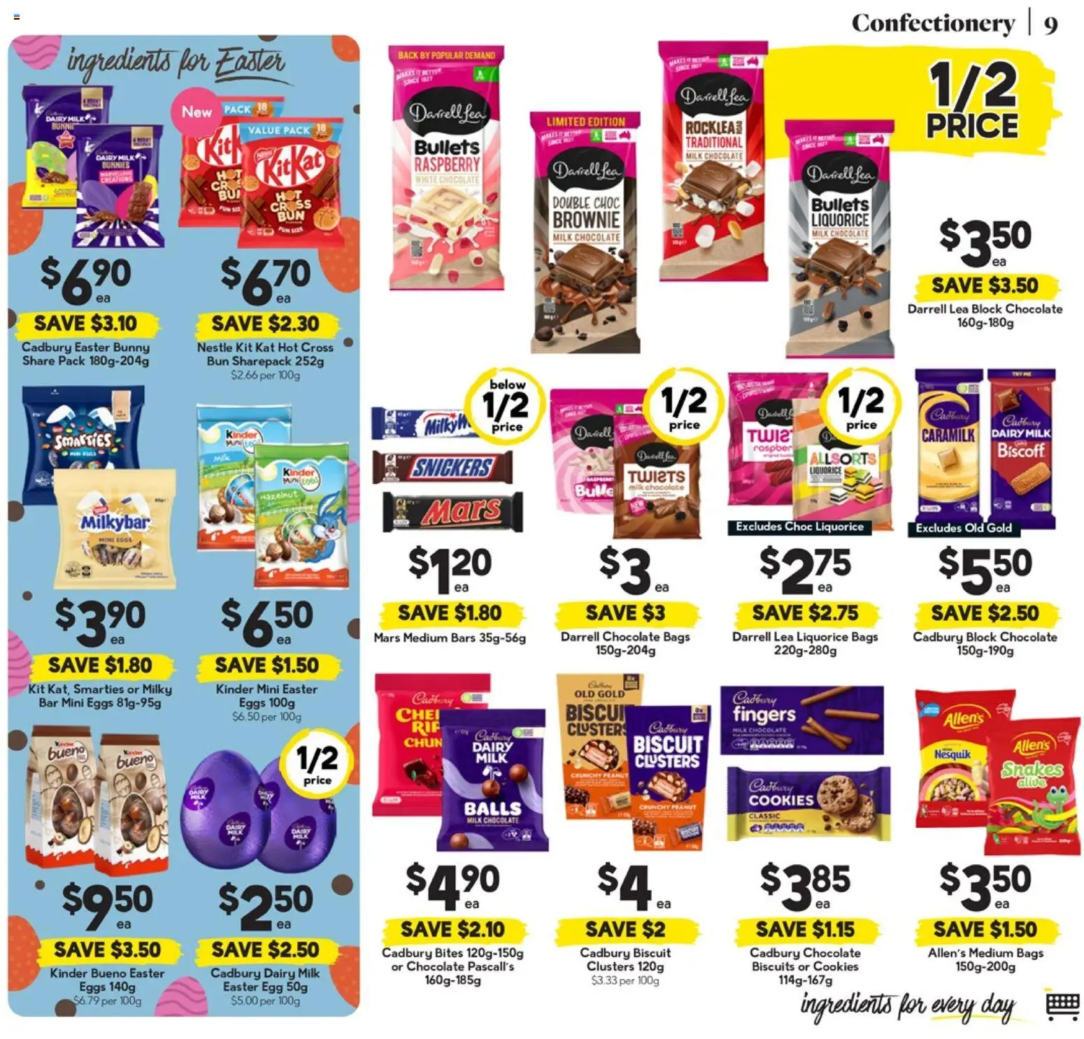Drakes catalogue - valid from 25.02.2026 | Page: 9 | Products: Milk, Dairy, Eggs, Chocolate