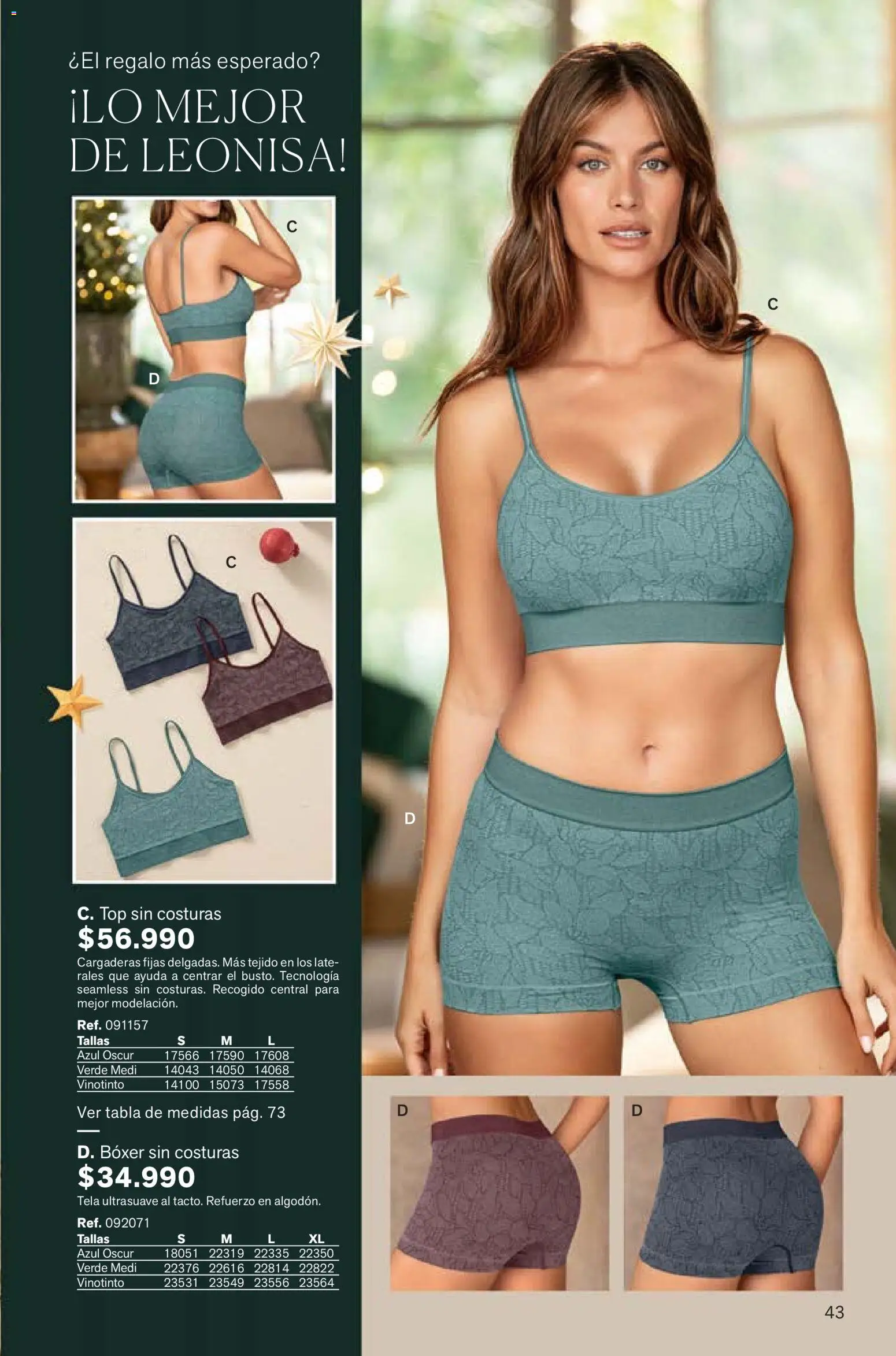 Leonisa revista - valida desde el 07.12.2025 | Página: 43 | Productos: Top
