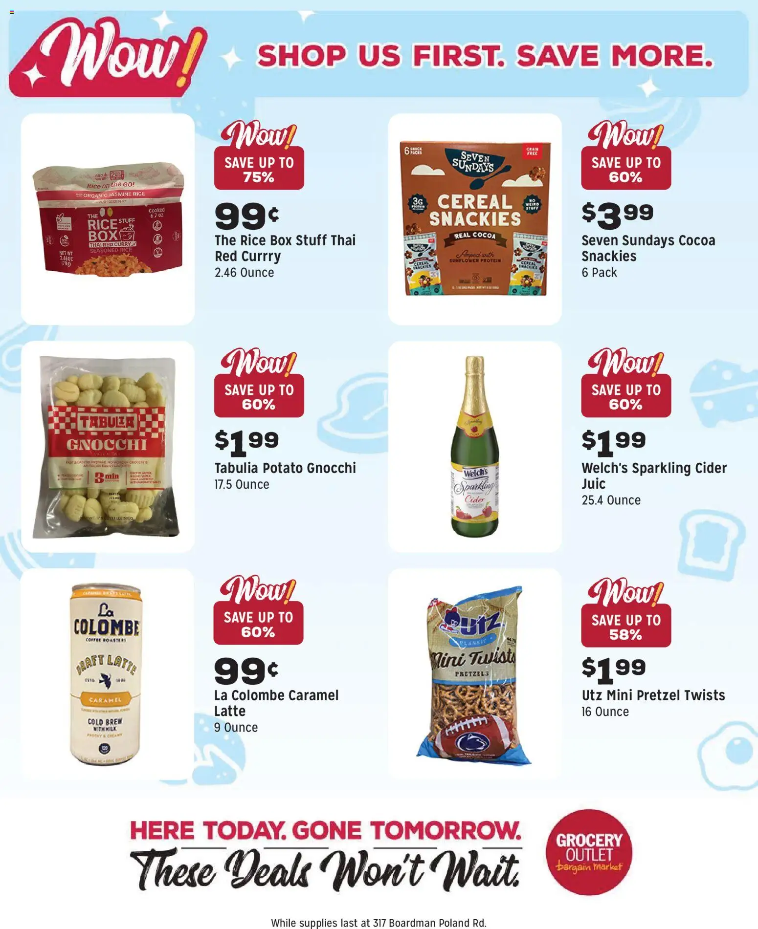Grocery Outlet Weekly Ad - OH - valid from 19.11.2025 | Page: 12 | Products: Cider, Box, Rice, Water