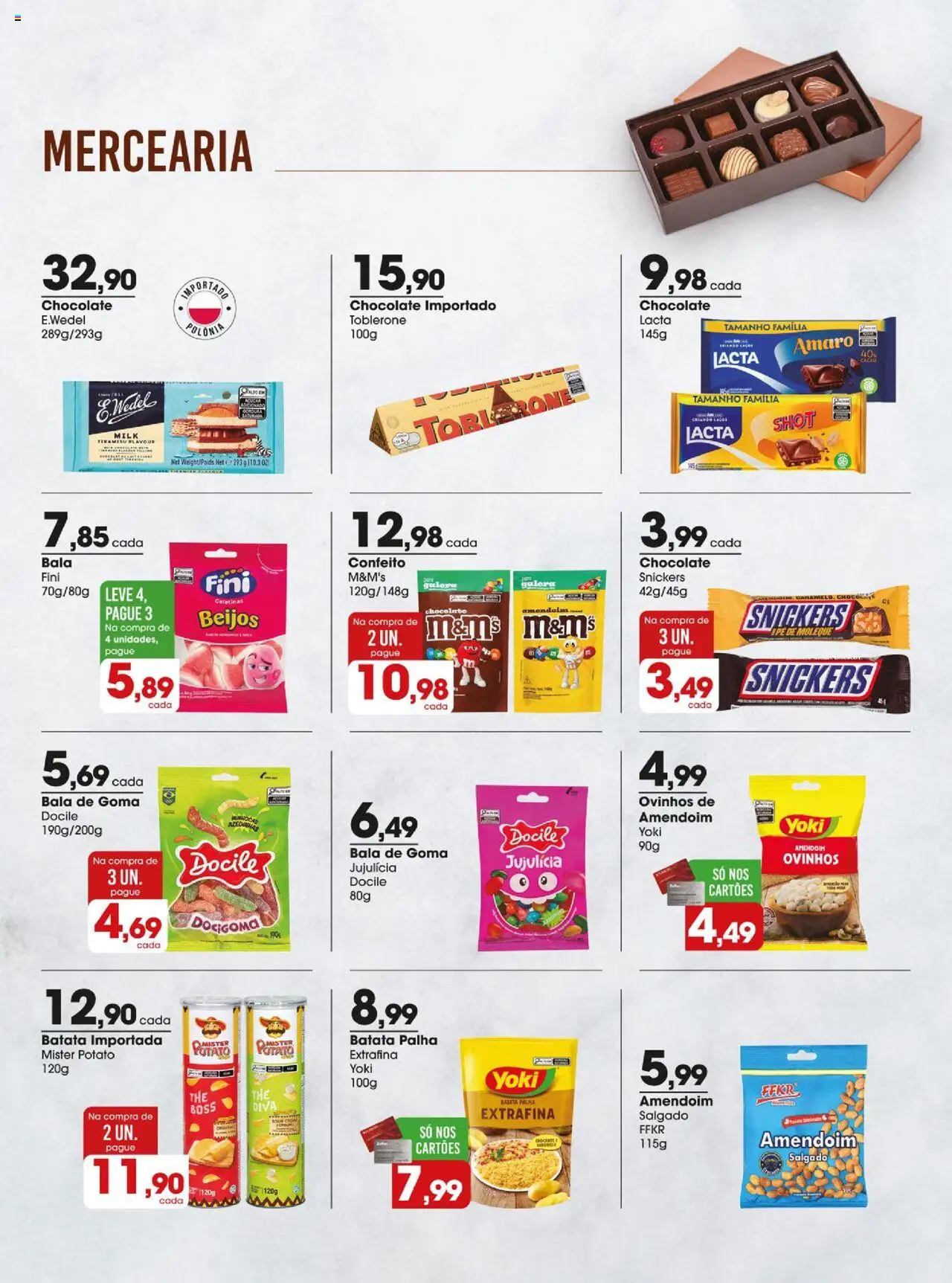 Zaffari Folheto - válido de 17.06.2025 | Página: 7 | Produtos: Amendoim, Açúcar, Batata, Bala
