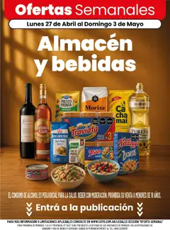 Vista previa Coto - Ofertas Almacén y bebidas válido desde el 27.04.2026