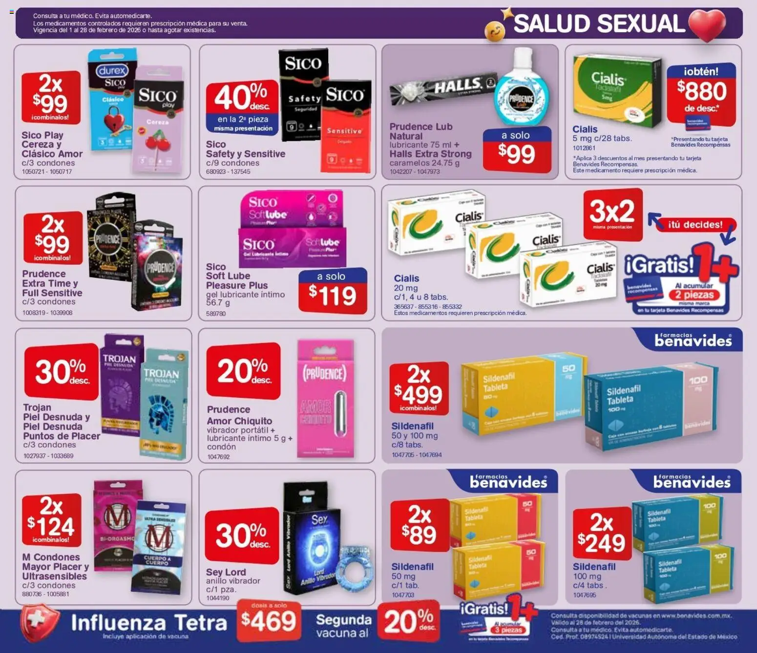 Nuevas ofertas de Farmacia Benavides válidas en toda la República Mexicana desde el 01.01.2026. ¡Encuentra las mejores ofertas en Farmacia Benavides catálogo! | Página: 15