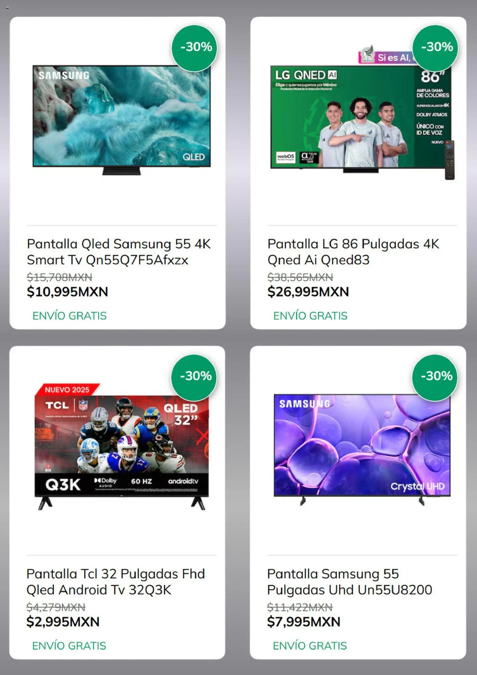 Nuevas ofertas de Sears válidas en toda la República Mexicana desde el 18.11.2025. ¡Encuentra las mejores ofertas en Sears catálogo! | Página: 2 | Productos: Audio