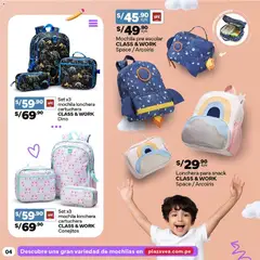 Vista previa de folleto Plaza Vea - ESPECIAL B2S N1 de la Plaza Vea válido desde 02.02.2026 | Página: 4 | Productos: Mochila, Mochilas