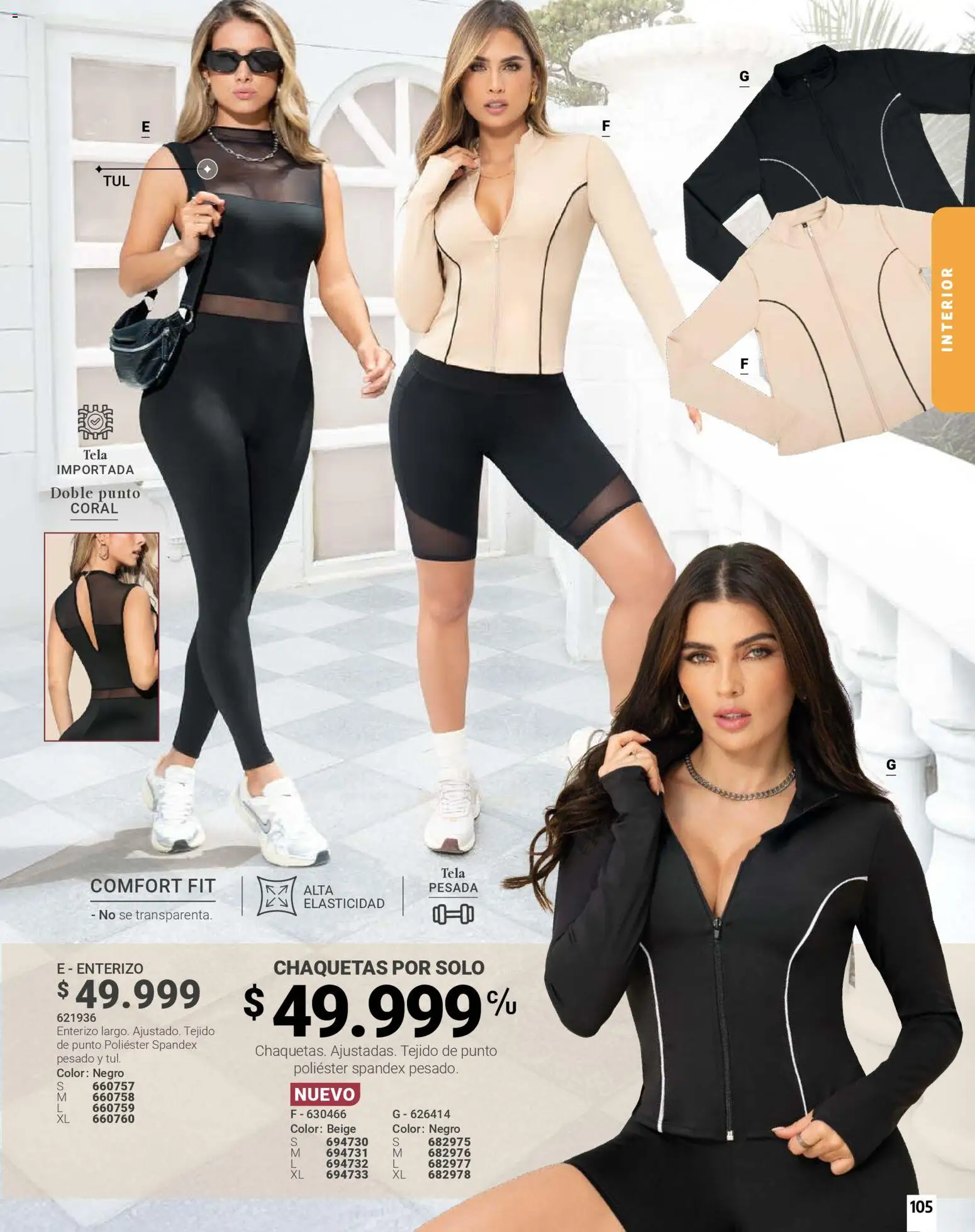 Carmel revista - valida desde el 01.01.2026 | Página: 105 | Productos: Enterizo