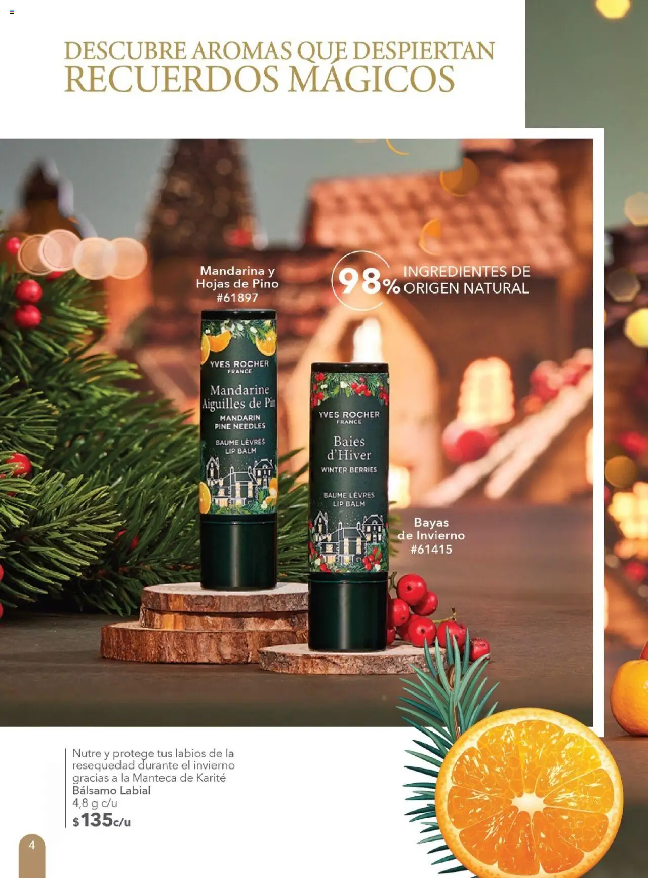 Nuevas ofertas de Yves Rocher válidas en toda la República Mexicana desde el 28.10.2025. ¡Encuentra las mejores ofertas en Yves Rocher - Campaña 15 2025! | Página: 4 | Productos: Bálsamo