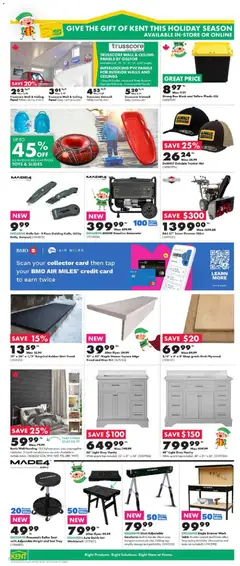 Preview of Kent weekly flyer / circulaire from shop Kent valid from 18.12.2025 | Page: 6 | Products: Hat, Table, Box