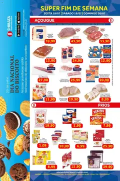 Shibata Folheto - válido de 18.07.2025 | Página: 1 | Produtos: Linguiça, Filé mignon, Massa, Carne moída