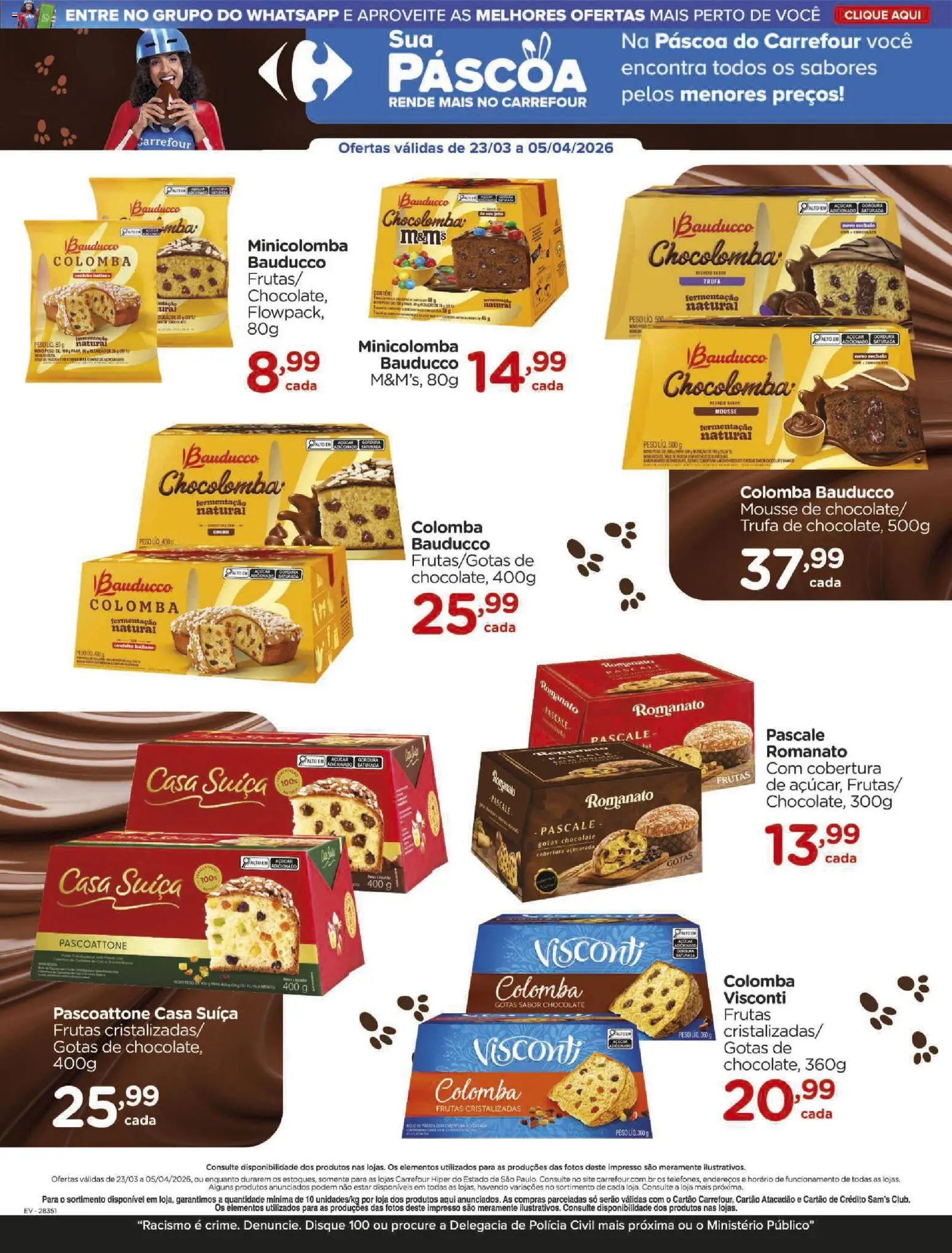 Carrefour ofertas Páscoa de 23/03/2026 ? Não perca as melhores promoções! | Brasil
