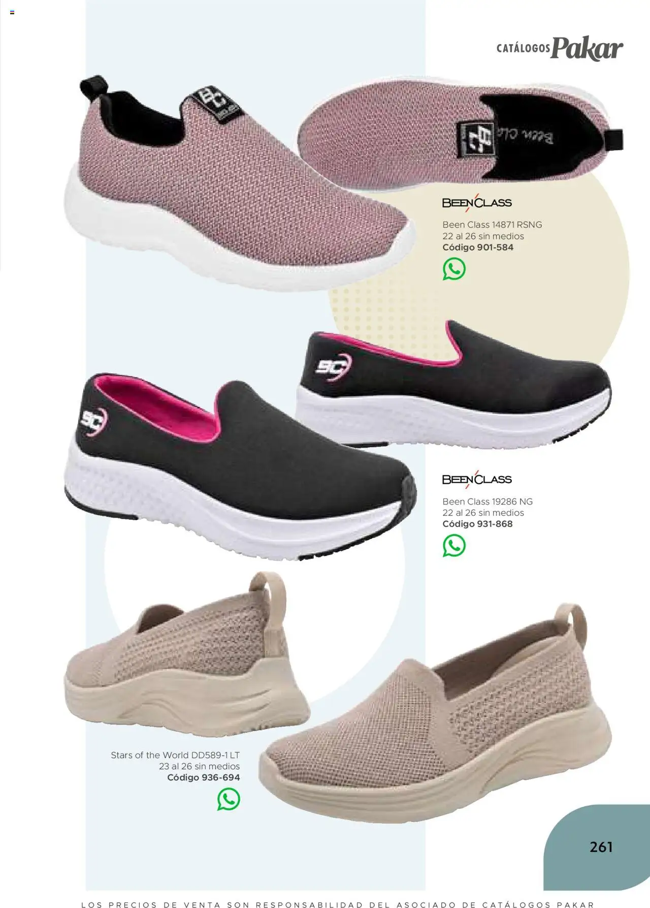 Nuevas ofertas de SC Pakar válidas en toda la República Mexicana desde el 24.07.2025. ¡Encuentra las mejores ofertas en SC Pakar - Catálogo Casual otoño / invierno! | Página: 261