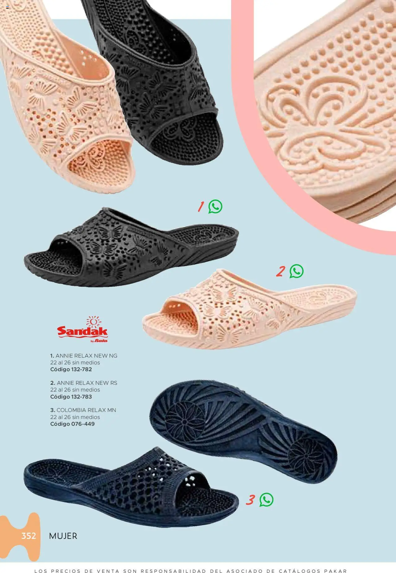 Nuevas ofertas de SC Pakar válidas en toda la República Mexicana desde el 24.07.2025. ¡Encuentra las mejores ofertas en SC Pakar Catálogo Mujer otoño / invierno! | Página: 352 | Productos: Bata