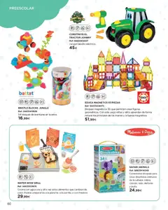 Vista previa de El Corte Inglés catálogo Juguetes, nuevo folleto de la tienda, válido en México a partir del 27.10.2025 | Página: 60 | Productos: Tractor, Taladro, Juego, Cocina