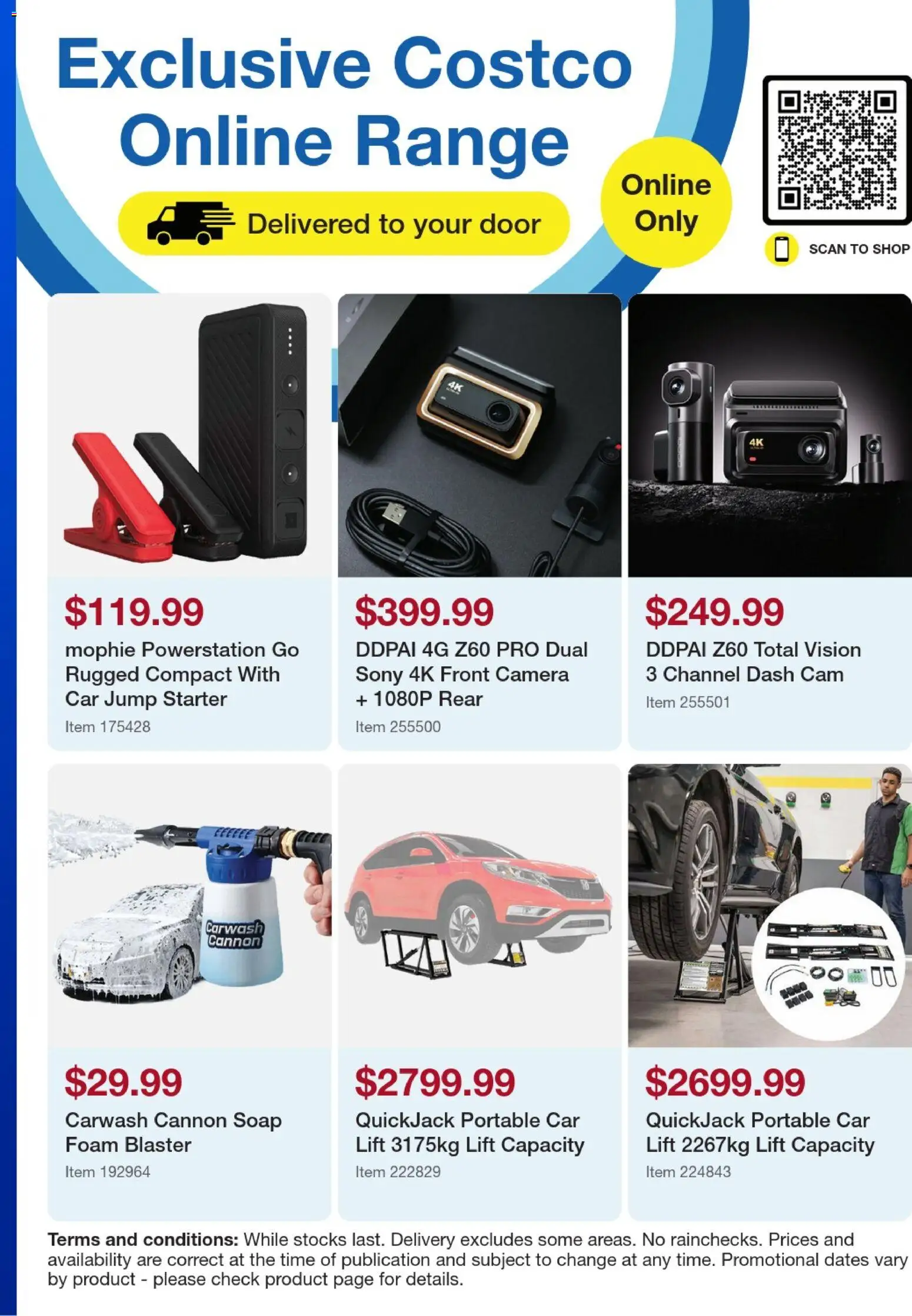 Costco catalogue - valid from 16.02.2026 | Page: 11 | Products: Door, Soap, Camera, Portable