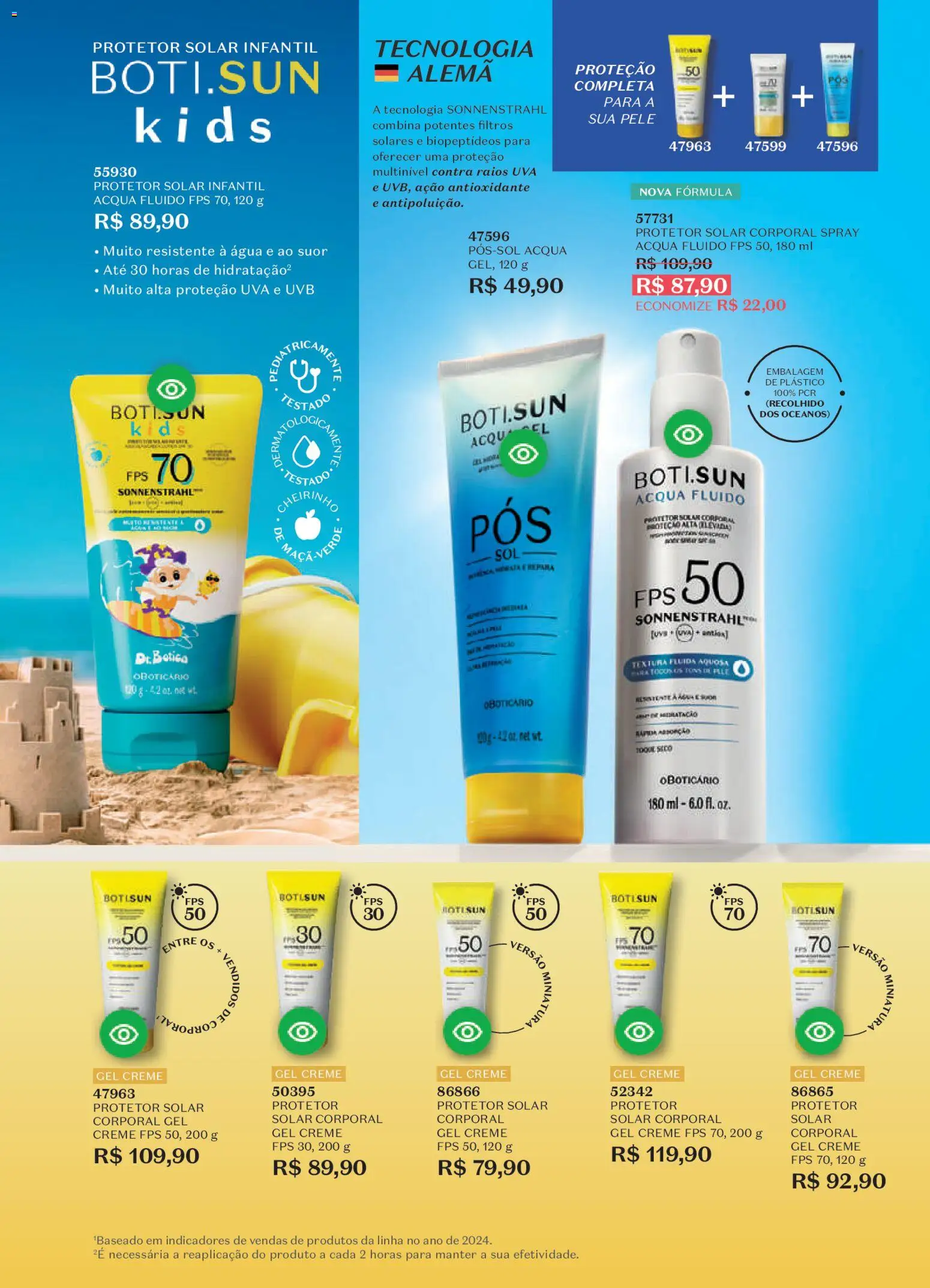 O Boticário Folheto - válido de 23.03.2026 | Página: 53 | Produtos: Protetor solar, Creme