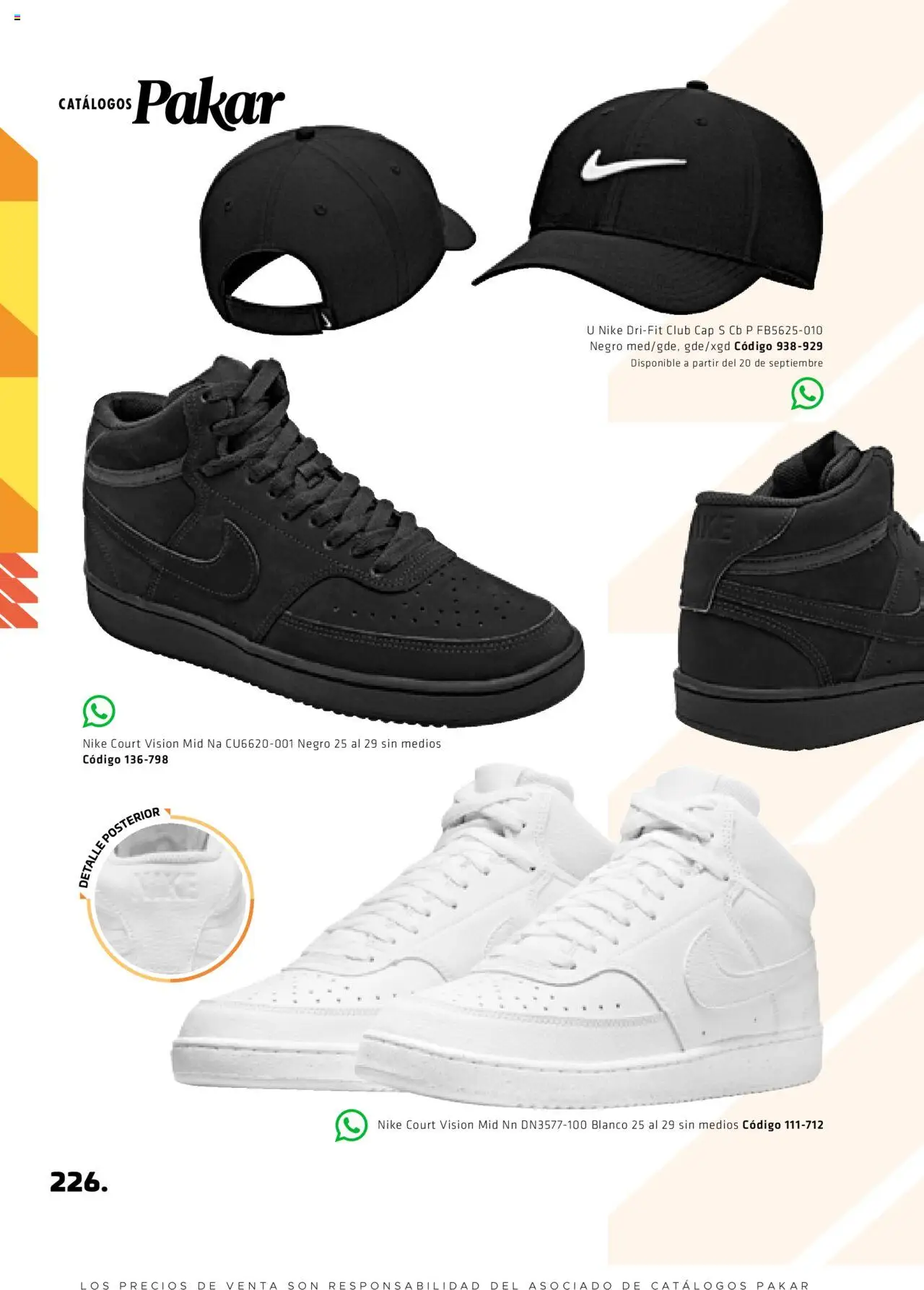 Nuevas ofertas de SC Pakar válidas en toda la República Mexicana desde el 29.08.2025. ¡Encuentra las mejores ofertas en SC Pakar - Catálogo Otoño Men Tomo 1! | Página: 226