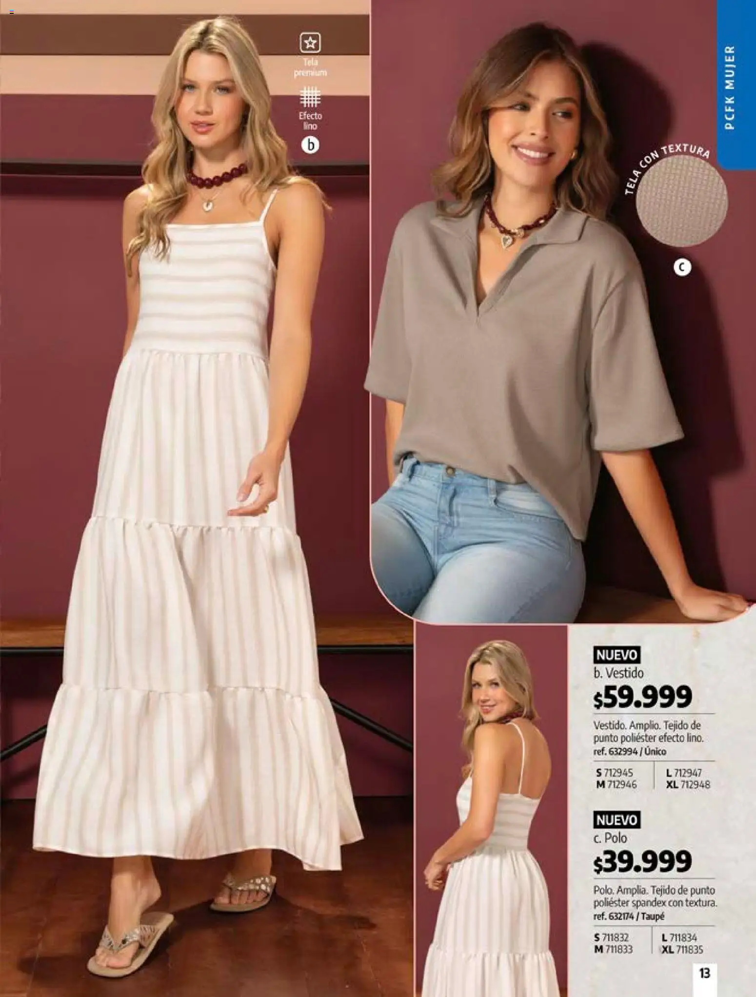 Pacifika revista - valida desde el 24.04.2026 | Página: 13 | Productos: Vestido