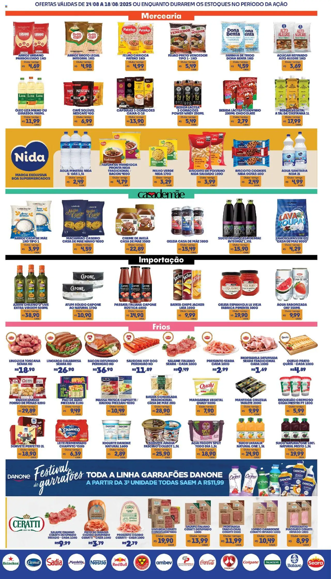 Boa Supermercados Folheto - válido de 14.08.2025 | Página: 6 | Produtos: Forno, Suco, Batata, Açaí