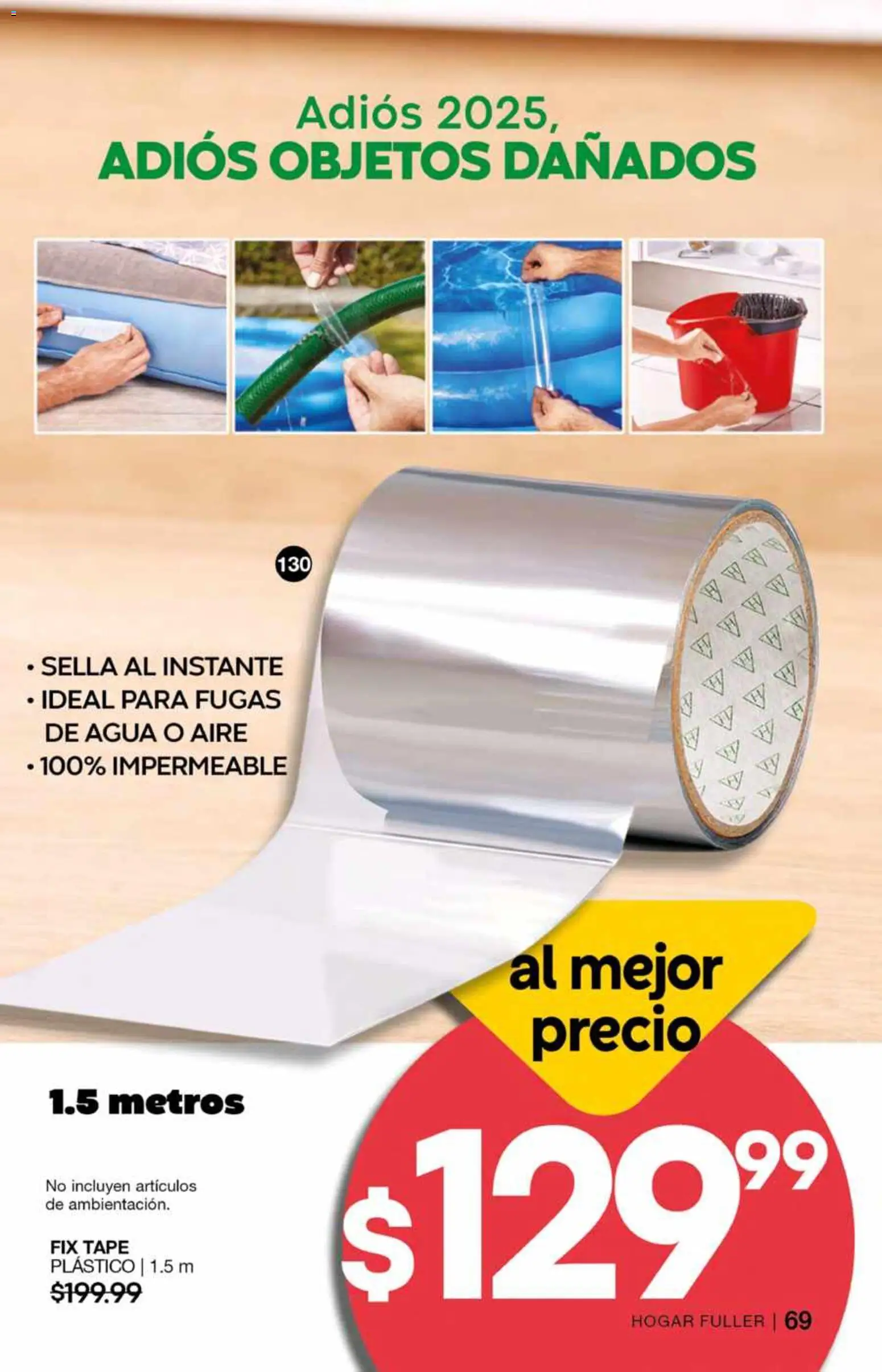 Nuevas ofertas de Fuller válidas en toda la República Mexicana desde el 26.11.2025. ¡Encuentra las mejores ofertas en Fuller campaña 17 2025! | Página: 71 | Productos: Agua