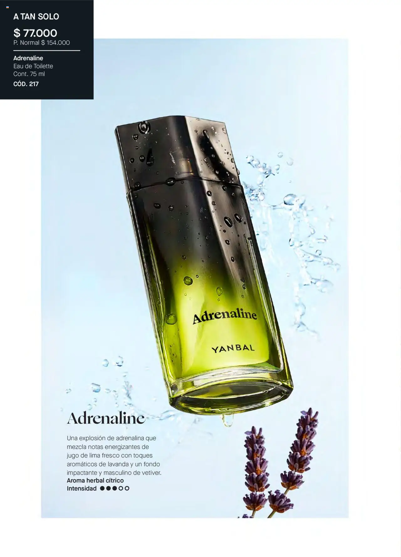 Yanbal revista - valida desde el 11.10.2025 | Página: 120 | Productos: Tobillera, Eau de toilette, Jugo