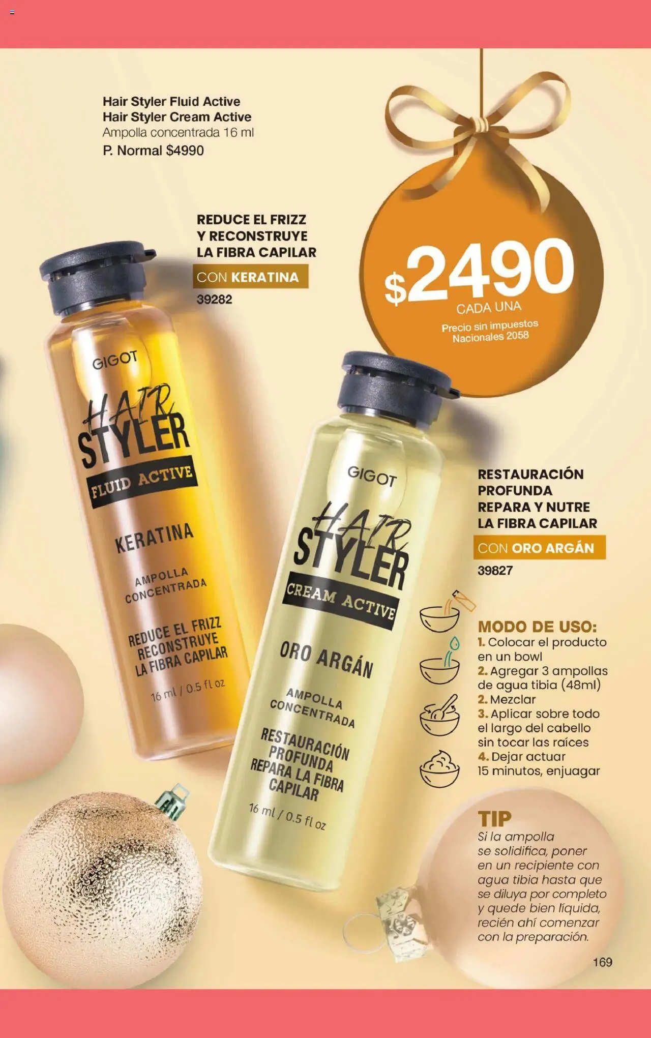 Gigot catálogo │ válido desde el 01.11.2025 | Página: 175 | Productos: Bowl, Sobre, Agua, Ampolla