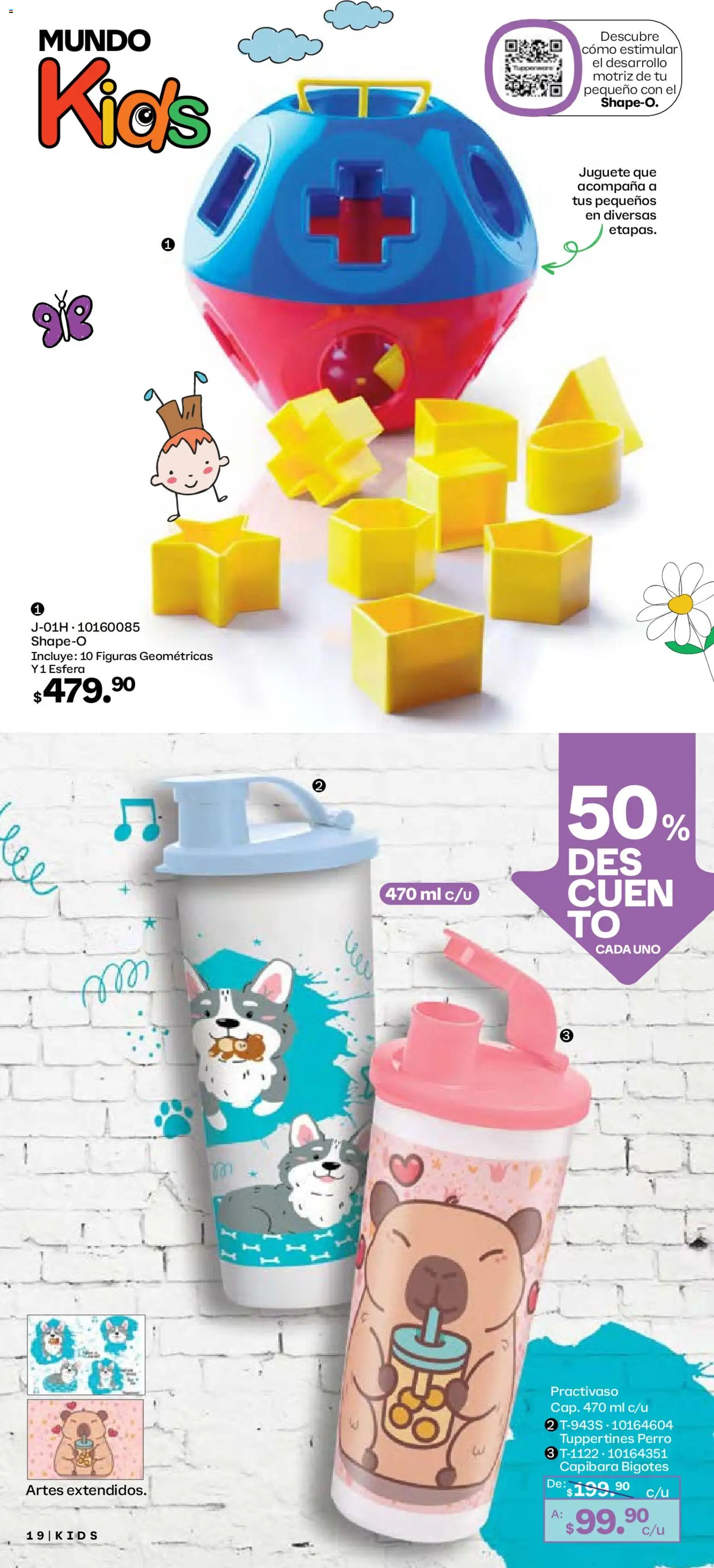 Nuevas ofertas de Tupperware válidas en toda la República Mexicana desde el 29.12.2025. ¡Encuentra las mejores ofertas en Tupperware catálogo! | Página: 19