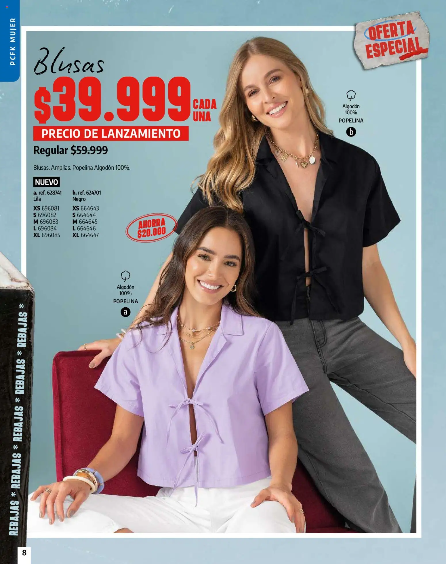 Pacifika revista - valida desde el 01.01.2026 | Página: 8 | Productos: Algodón