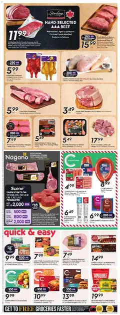 Preview of Safeway weekly flyer / circulaire from shop Safeway valid from 11.12.2025 | Page: 8 | Products: Beef, Turkey, Oven, Cheese