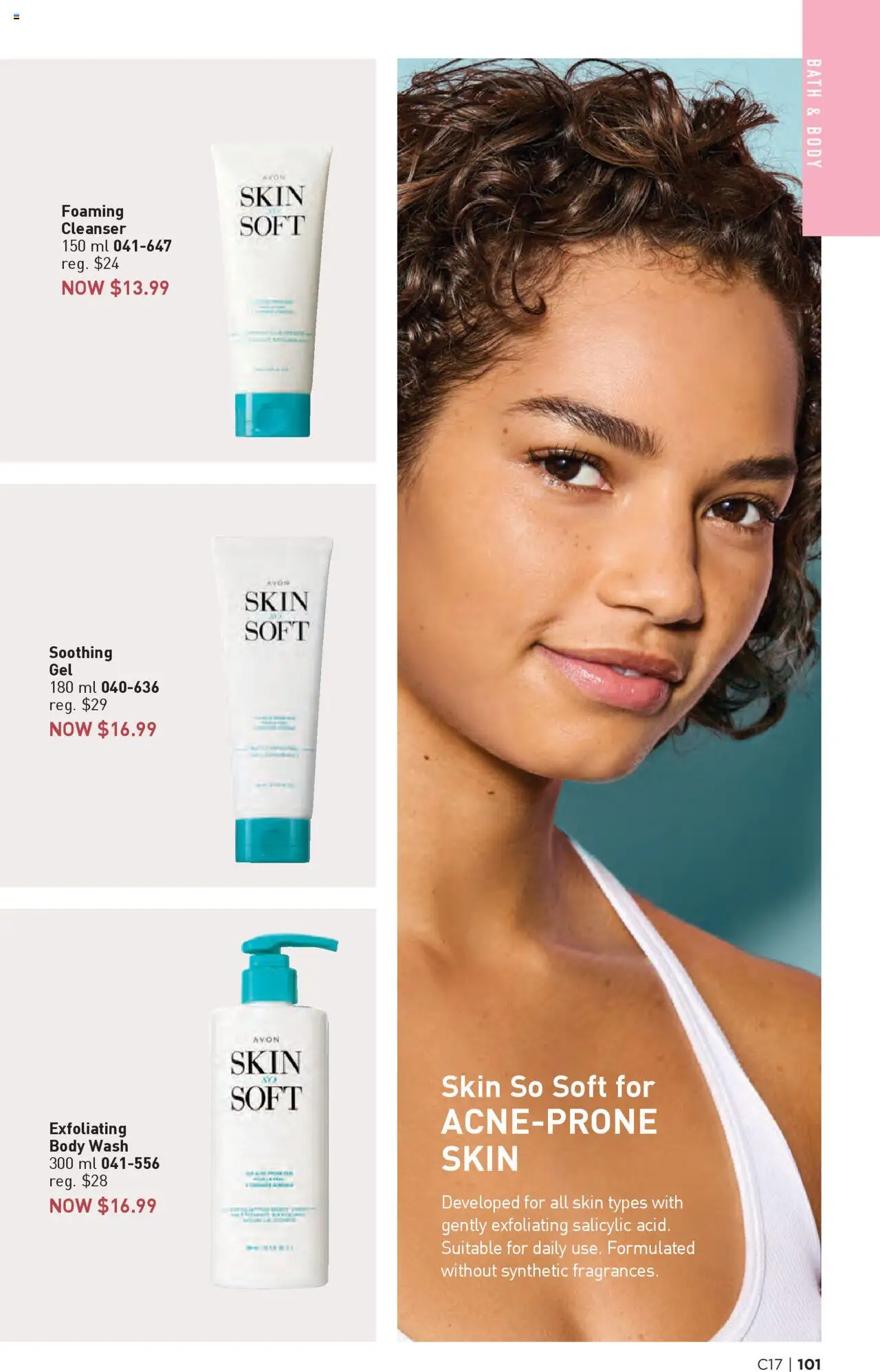 Avon flyer valid from 14.08.2025 | Page: 101 | Products: Body wash, Bath