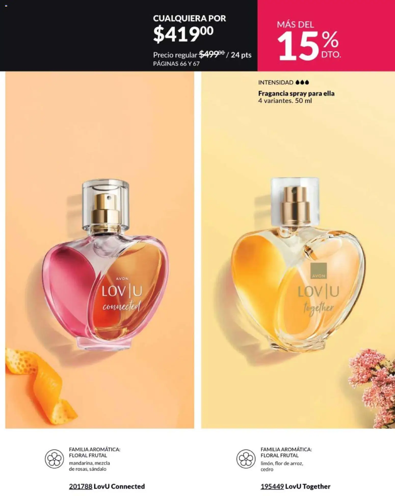 Nuevas ofertas de AVON válidas en toda la República Mexicana desde el 13.03.2026. ¡Encuentra las mejores ofertas en AVON campaña 5 2026! | Página: 67 | Productos: Fragancia