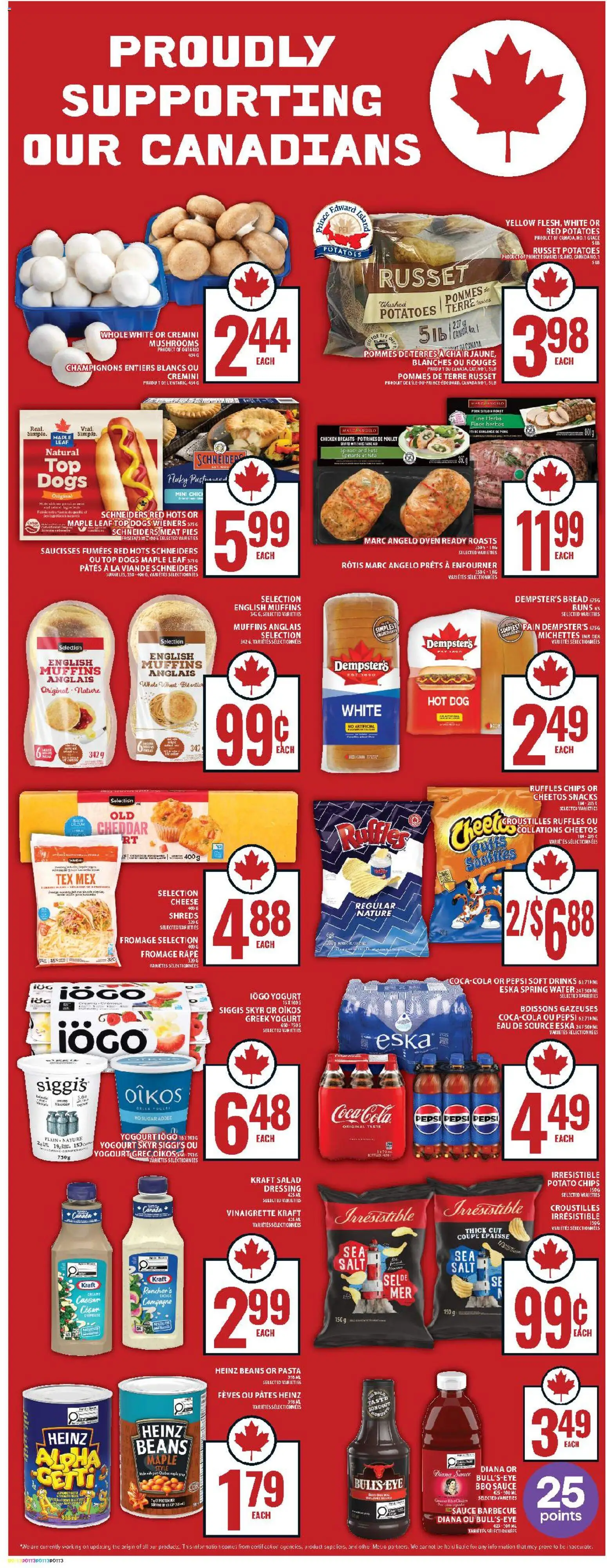 Food Basics flyer valid from 12.02.2026 | Page: 6 | Products: Oven, Chair, Chicken, Pork
