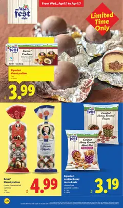 Preview of Lidl weekly ads valid from 01.04.2026 | Page: 22 | Products: Chocolate, Nuts