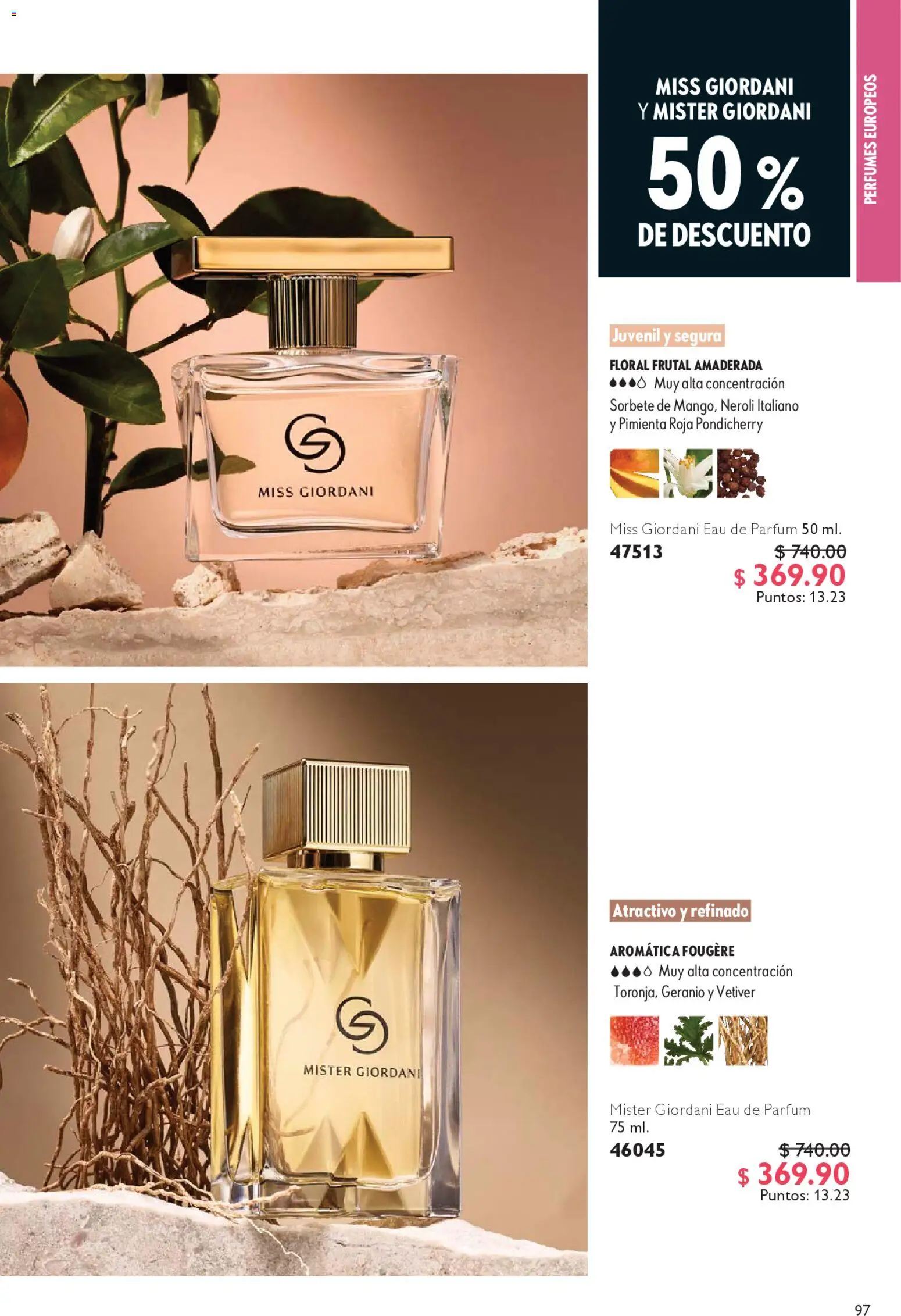 Nuevas ofertas de Oriflame válidas en toda la República Mexicana desde el 14.02.2026. ¡Encuentra las mejores ofertas en Oriflame campaña 3 2026! | Página: 97 | Productos: Pimienta