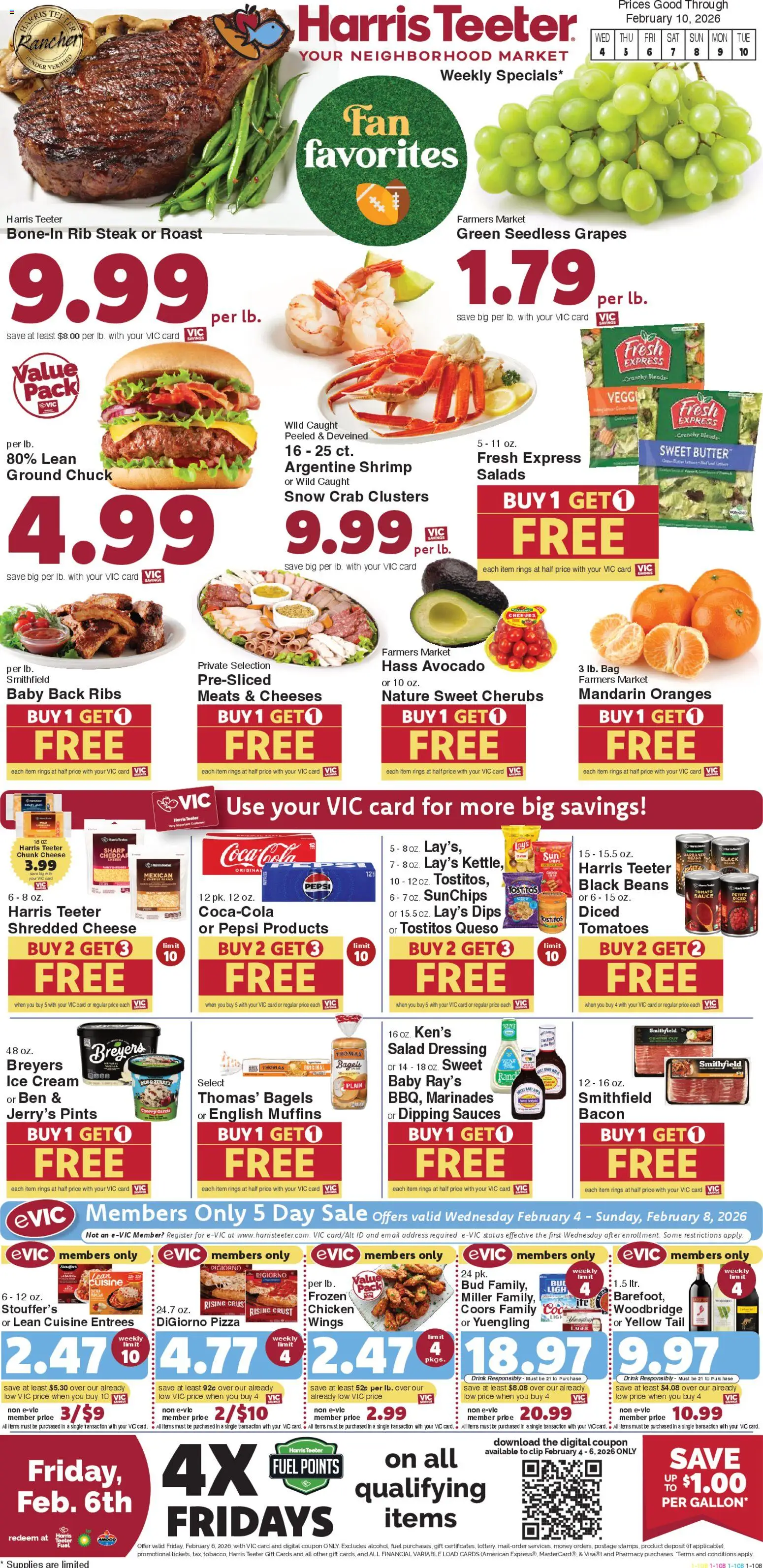Harris Teeter Weekly Ad - SC - valid from 04.02.2026 | Page: 1