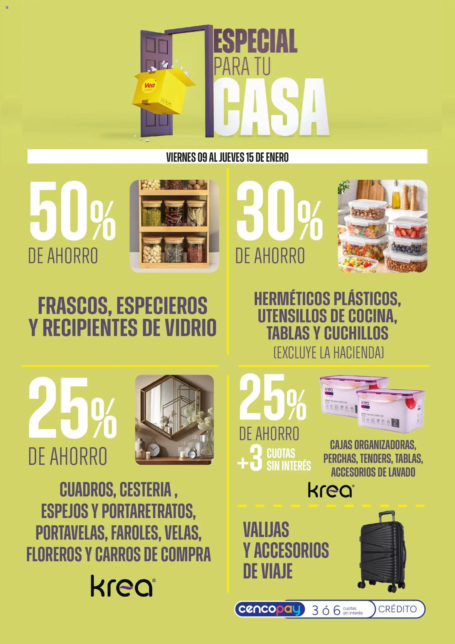 Vea - Ofertas especial para tu casa │ válido desde el 09.01.2026 | Página: 8