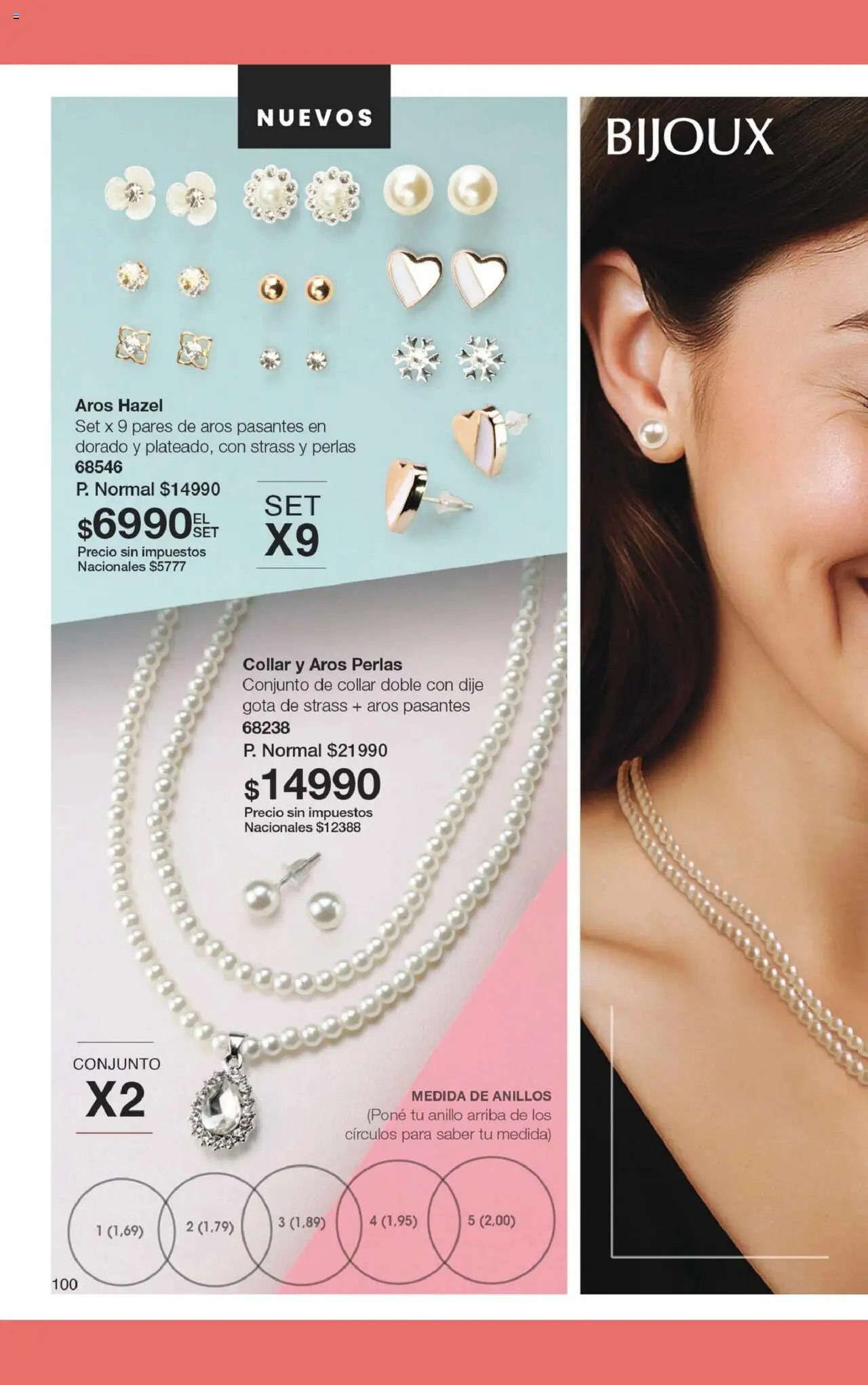 Gigot catálogo │ válido desde el 12.08.2025 | Página: 106 | Productos: Conjunto, Collar, Aros, Anillo