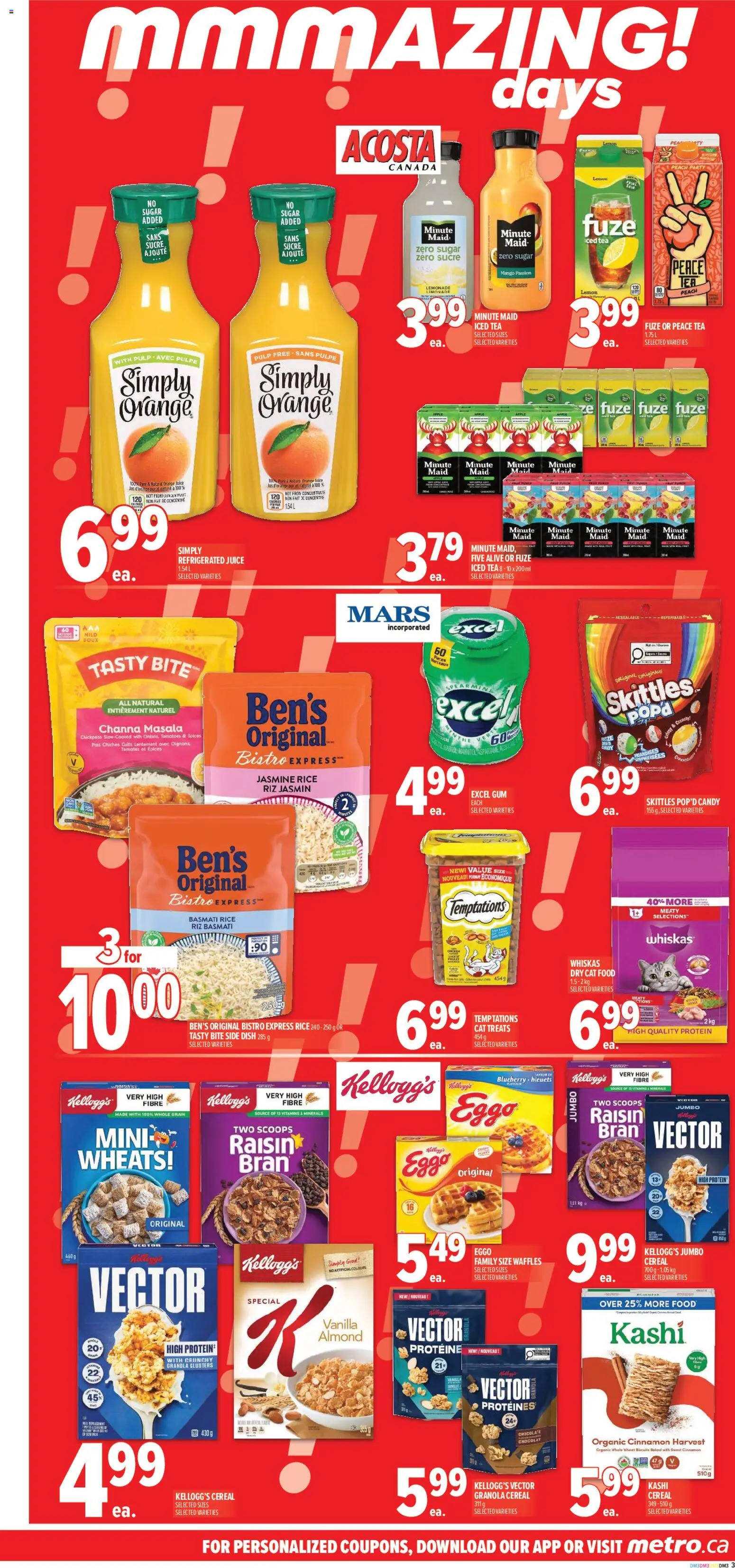 Metro flyer valid from 29.01.2026 | Page: 5 | Products: Rice, Tea, Juice, Tomatoes