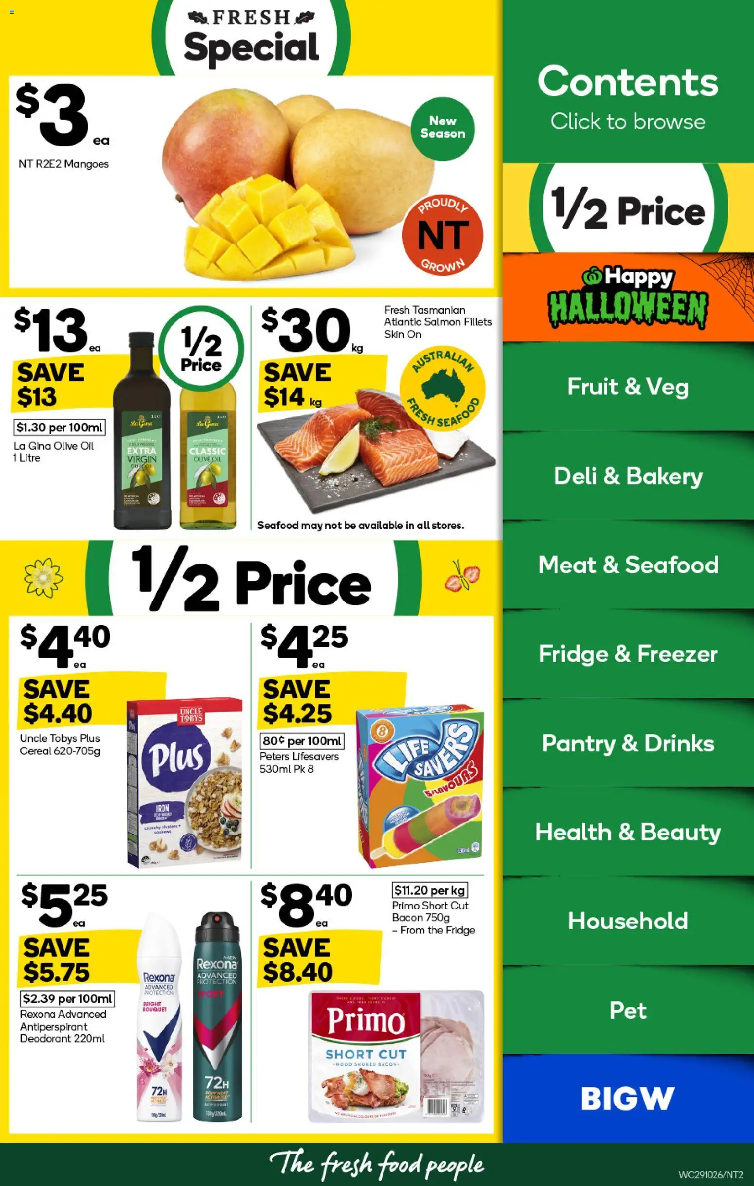 Woolworths catalogue - valid from 29.10.2025 | Page: 2 | Products: Oil, Olive oil, Fridge, Iron