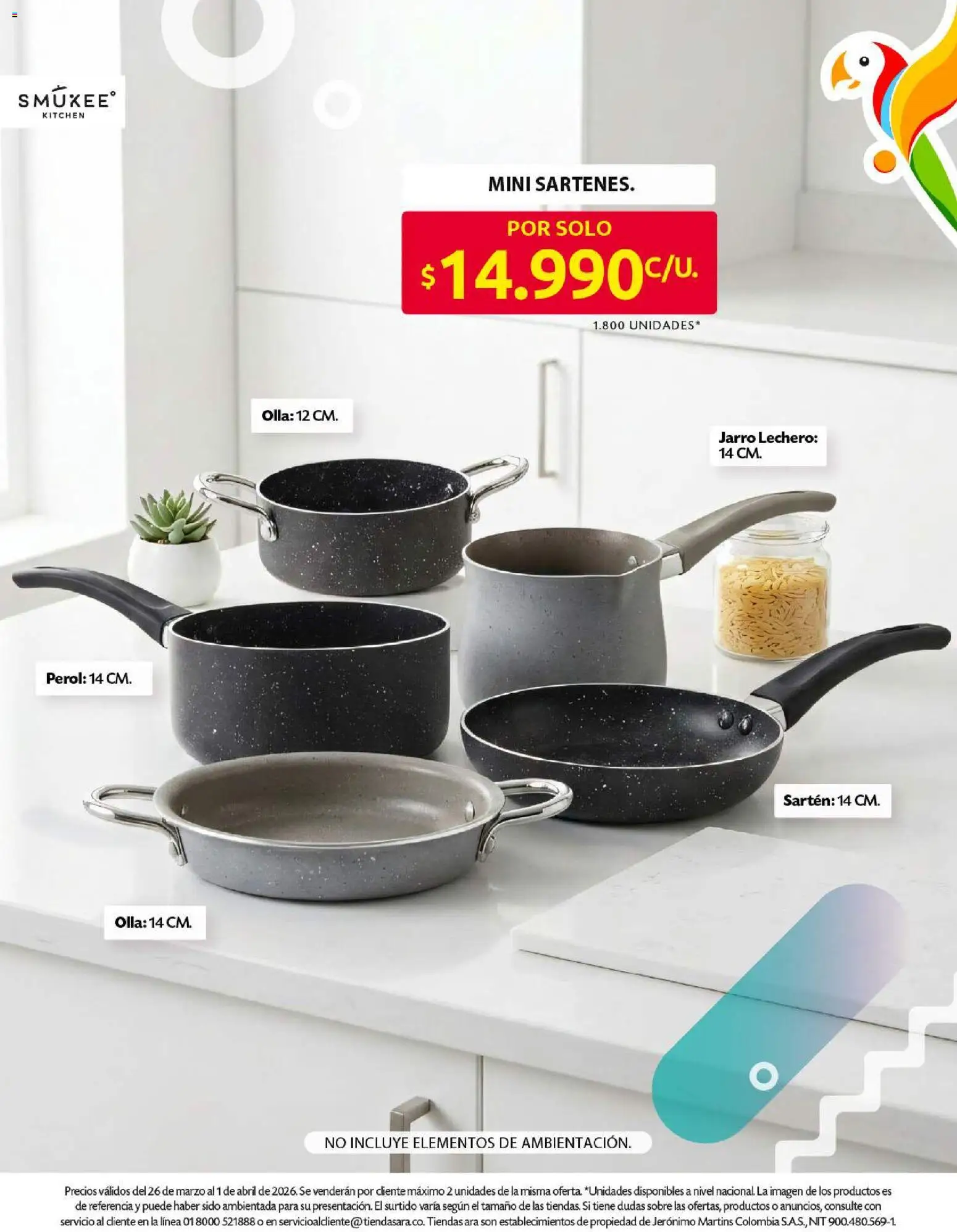 Ara revista - valida desde el 26.03.2026 | Página: 21 | Productos: Sartén, Sobre, Olla