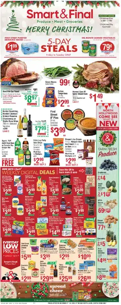 Preview of Smart & Final weekly ads valid from 19.12.2025