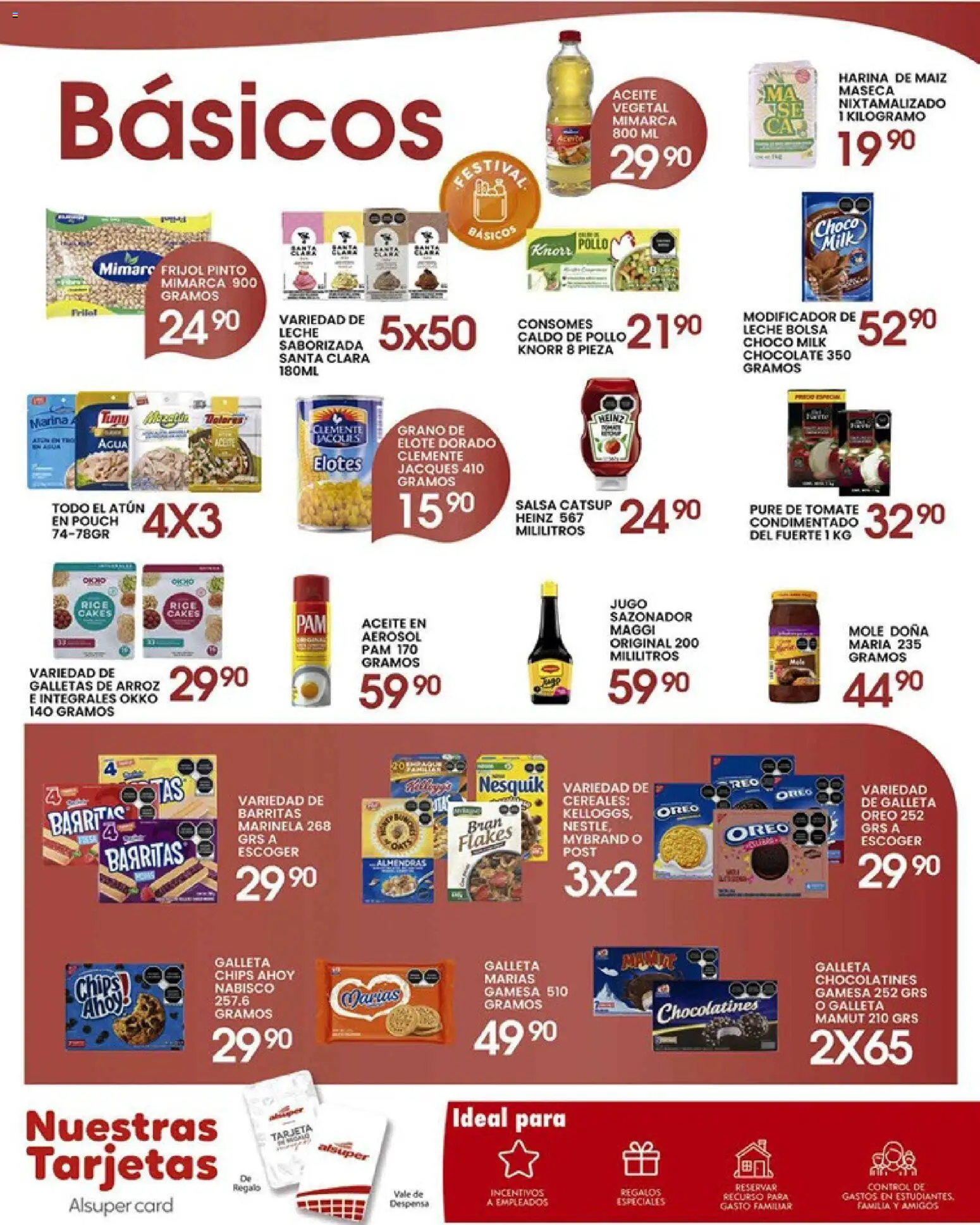 Nuevas ofertas de Alsuper válidas en toda la República Mexicana desde el 28.04.2026. ¡Encuentra las mejores ofertas en Alsuper folleto Casas Grandes! | Página: 6 | Productos: Pollo, Maíz, Atún, Catsup