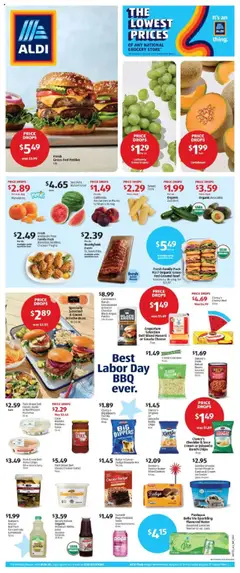 Preview of Aldi weekly ads valid from 27.08.2025