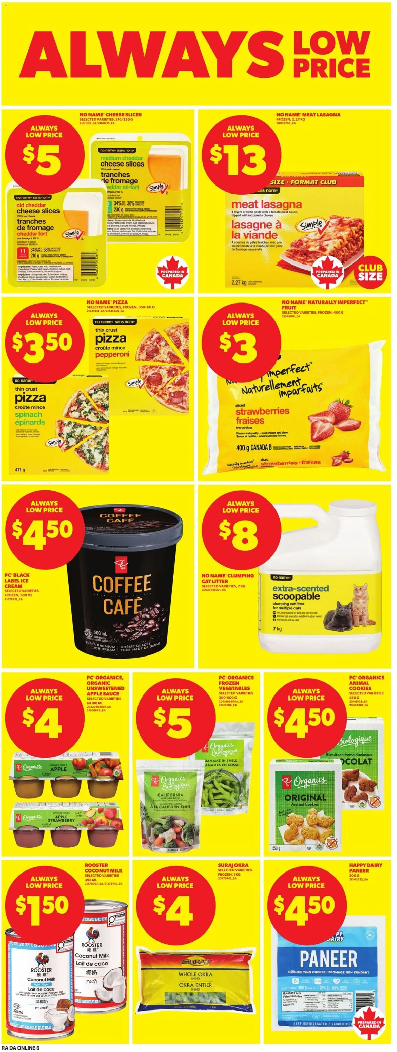 Atlantic Superstore flyer valid from 26.02.2026 | Page: 14 | Products: Cream, Cookies, Cheese, Pizza