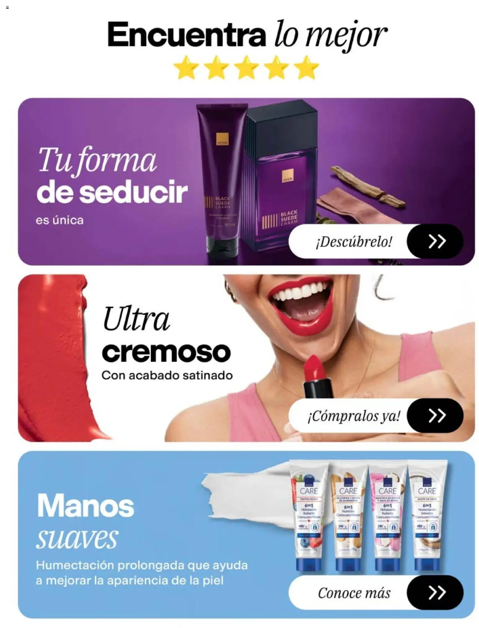 Nuevas ofertas de AVON válidas en toda la República Mexicana desde el 08.05.2026. ¡Encuentra las mejores ofertas en AVON campaña 8 2026! | Página: 3