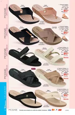 Quatro Estações - Catálogo 01-02-03 - Pré-Visualização do folheto da loja Quatro Estações, válido de 01.01.2026 | Página: 44 | Produtos: Verniz, Palmilha